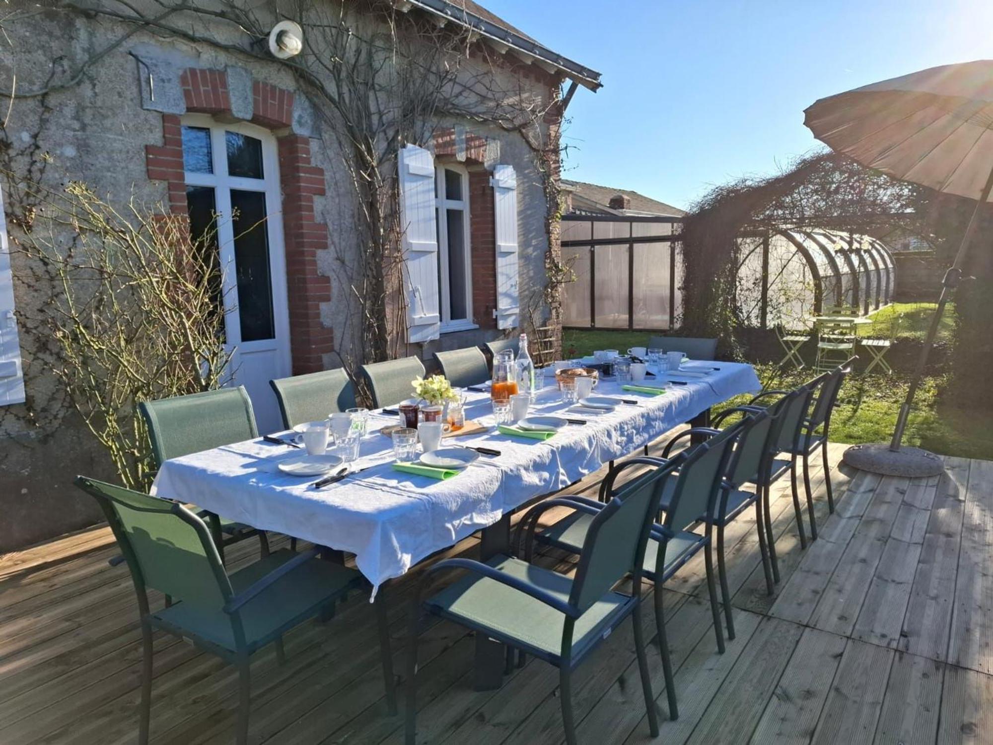 Gite Familial Avec Piscine Chauffee A Lege - Fr-1-306-1296 Exterior photo